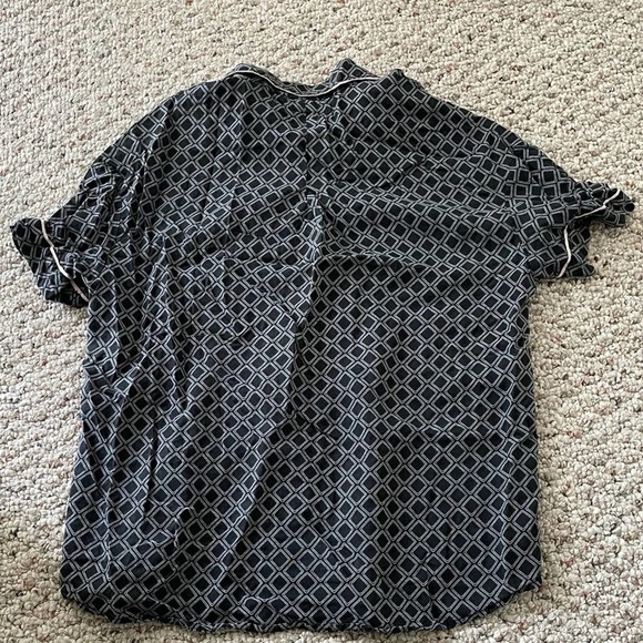 SALE Stars Above Simply Cool Geometric Pajama Top - Picture 5 of 6